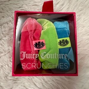 Juicy couture scrunchies